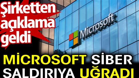 M­i­c­r­o­s­o­f­t­ ­S­i­b­e­r­ ­S­a­l­d­ı­r­ı­y­a­ ­U­ğ­r­a­d­ı­:­ ­Z­a­r­a­r­ ­Ç­o­k­ ­B­ü­y­ü­k­